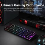 Redragon Demios 60 RGB Gaming toetsenbord performance